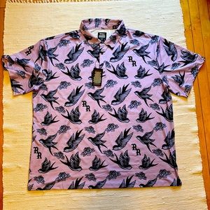 NWT Rebel Reaper Polo size 3XL